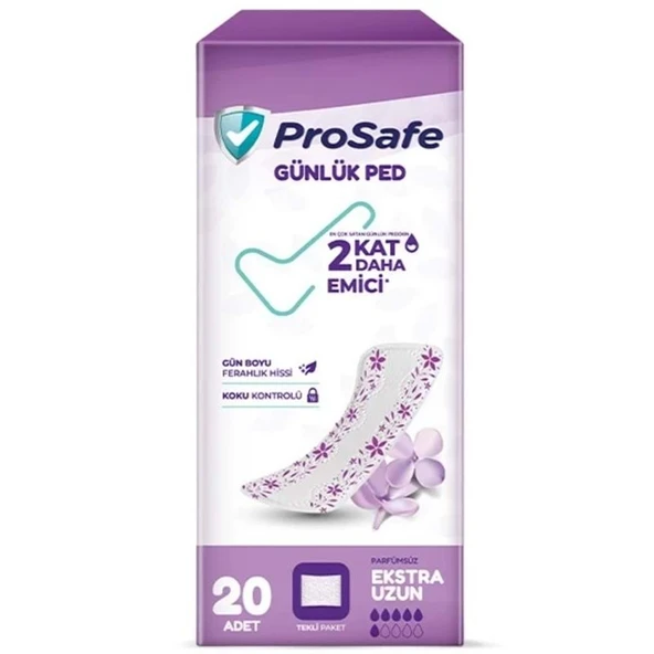 Prosafe Günlük Ped Extra Uzun 480 Adet - Resim 2