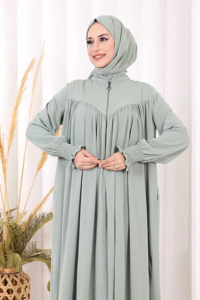 Biritli Ferace ŞAL HEDİYE ! 7056 Mint - Resim 5