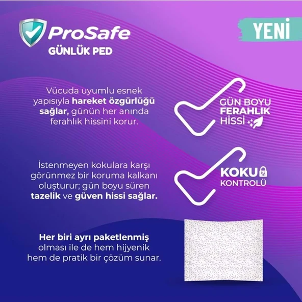 Prosafe Günlük Ped Uzun 1056 Adet - Resim 6