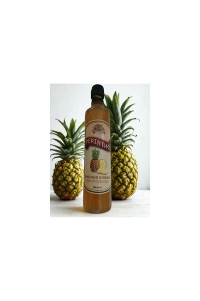 Perinthos Ananas Sirkesi 500 ml Cam Şise ürün görseli 1