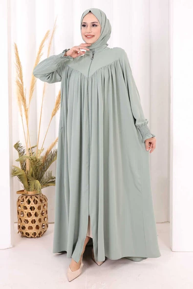 Biritli Ferace ŞAL HEDİYE ! 7056 Mint - Resim 2