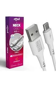 MYTELL Type-C Data Kablosu MY-DK107 My Neck, Beyaz, 1mt ürün görseli 1