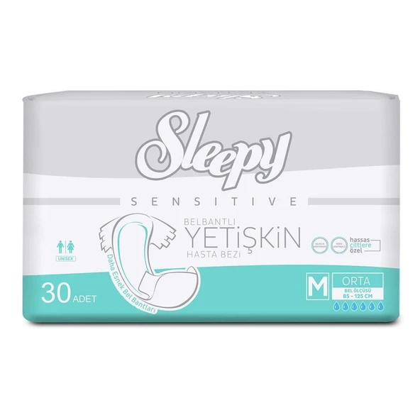 SLEEPY HASTA BEZI SENS. ANTI. IKIZ MEDIUM 30'LU ürün görseli 1