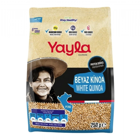 YAYLA 250GR GURME BEYAZ KINOA ürün görseli 1