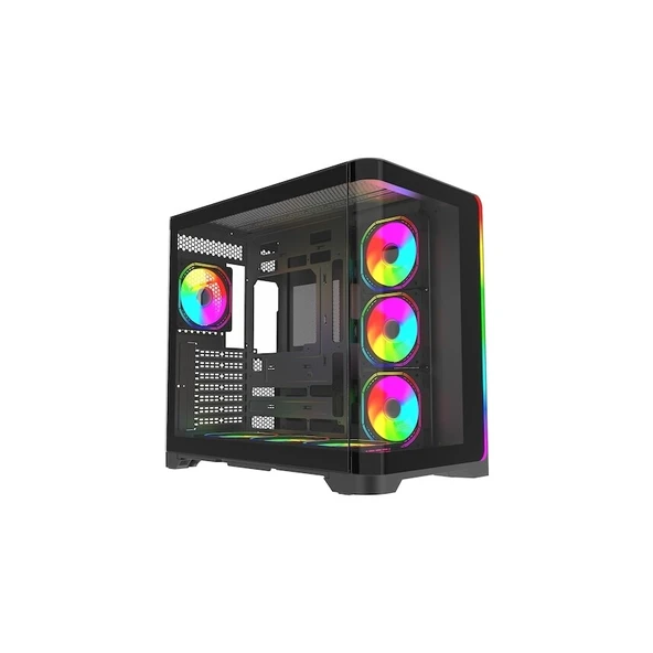 QUANTUM STORMFORGE 7x120mm ARGB Gaming Pc Kasası - Resim 2
