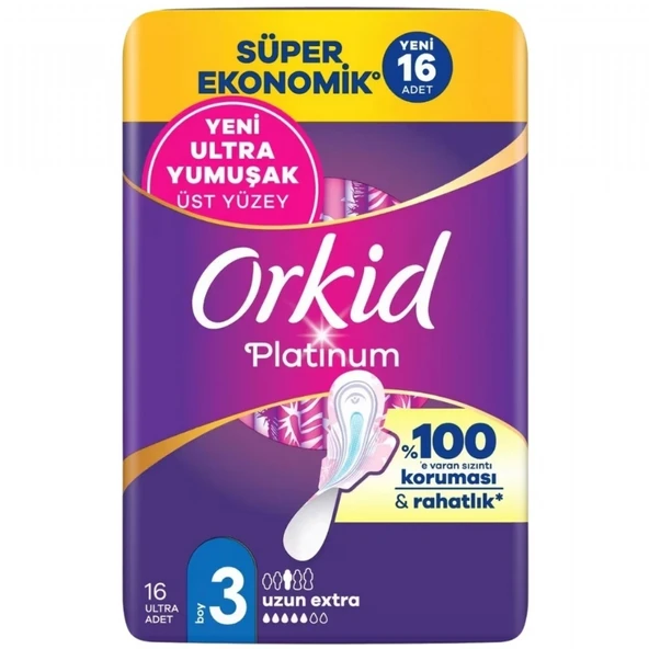 ORKID PLATINUM DORT'LU 16'LI UZUN EXTRA ürün görseli 1