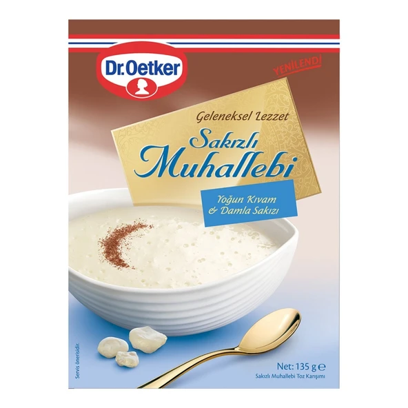 DR.OETKER SAKIZLI MUHALEBI 135GR ürün görseli 1