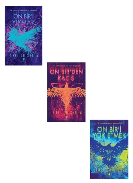 Jerri Chisholm On Bir Üçlemesi Seti 3 Kitap (On Birden Kaçış + On Biri Yıkmak + On Biri Yok Etmek) ürün görseli 1