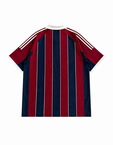 Barcelona Oversize Polo Yaka Tişört - Resim 2