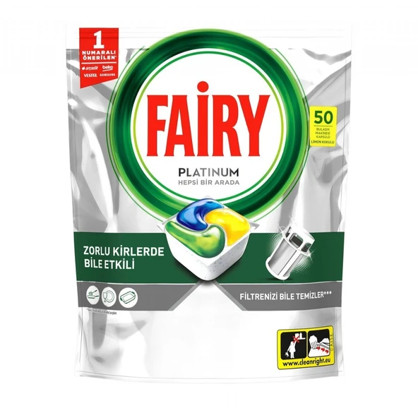 FAIRY KAPSUL PLATINUM 50'LI ürün görseli 1