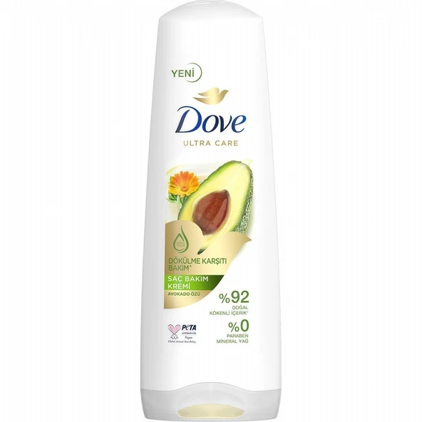 DOVE 350ML SAC KREMI DOKULME KARSITI 8411 ürün görseli 1