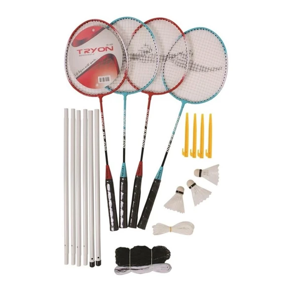 Tryon  Badminton Seti 4'Lü BS-400 ürün görseli 1