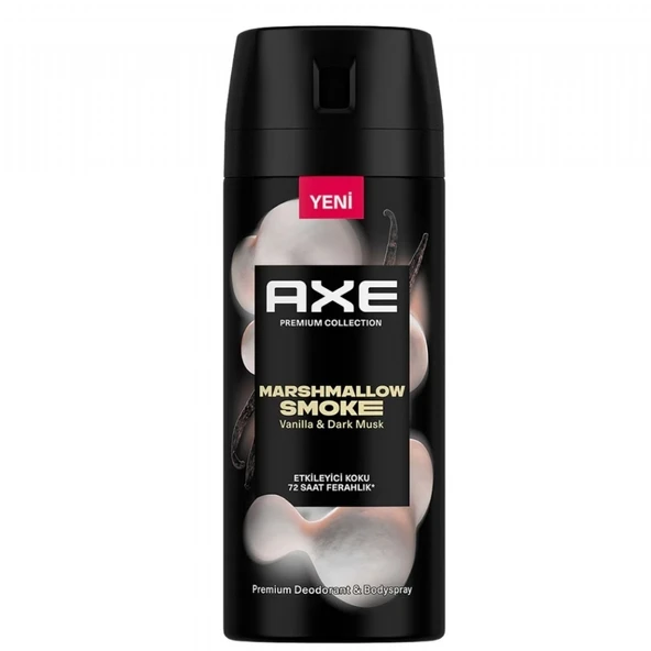 AXE DEO PREM. 150ML MARSHMALLLOW SMOKE 6001 ürün görseli 1