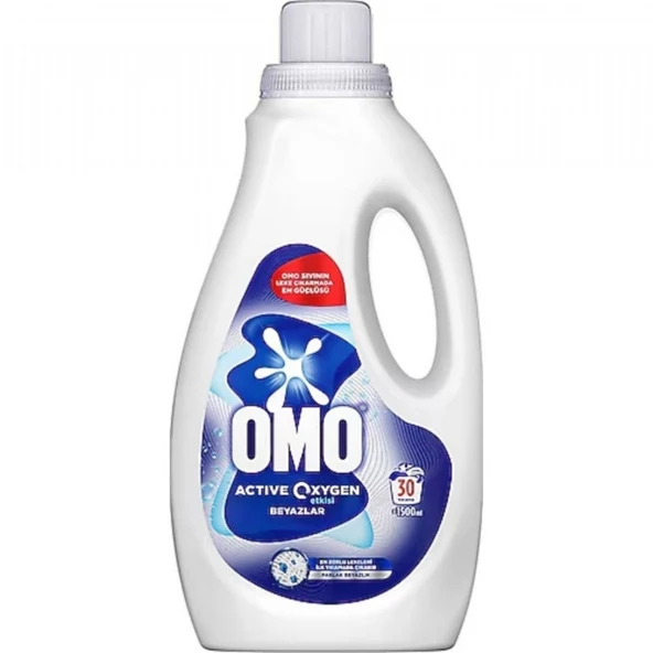 OMOMATIK SIVI 1500ML ACTIVE OXYGEN BEYAZLAR 5799 ürün görseli 1