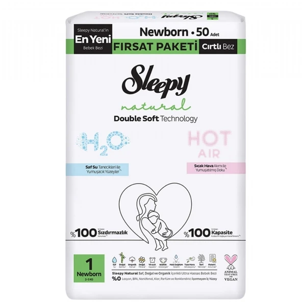 SLEEPY NATURAL FIRSAT 50'LI 2-5KG YENIDOGAN ürün görseli 1