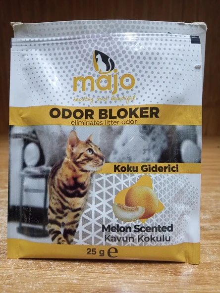 Majo Kedi Kum Koku Giderici Kavun Kokulu 25 gr 1 ADET ürün görseli 1