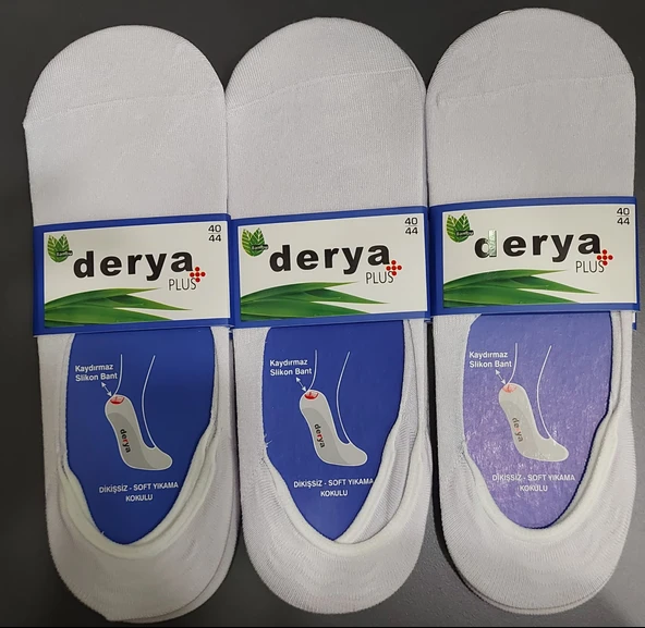 DERYA ERKEK BAMBU BABET ÇORAP 12 ADET - Resim 2