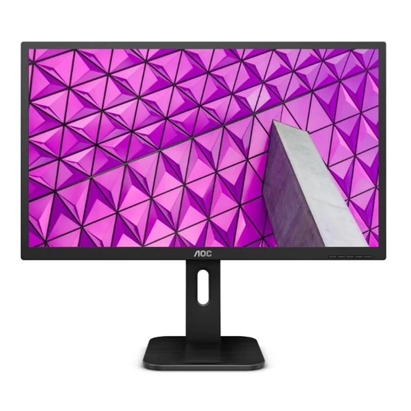 23.8 AOC 24P1 IPS 5MS 60MHZ 1XVGA 1XHDMI 1XDP 1XDVI FHD 1920X1080 USB3.0 HOPARLÖR ÇERÇEVESİZ YÜKSEKLİK AYARI PIVOT VESA ürün görseli 1