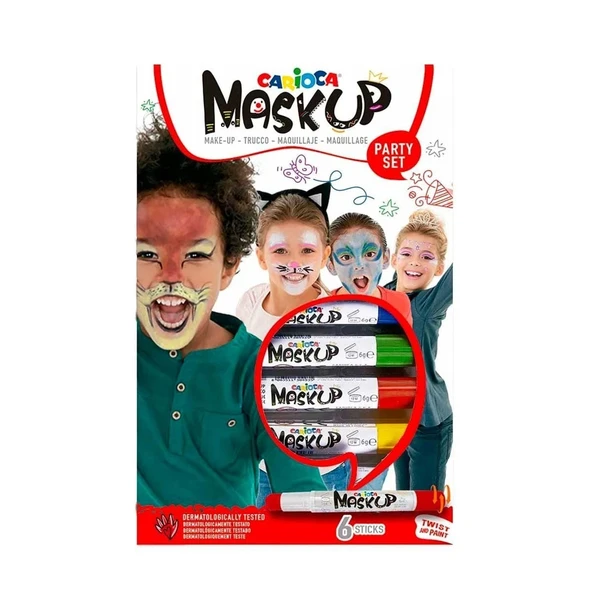 Yüz Boyası 6 Renk - 43052 ürün görseli 1