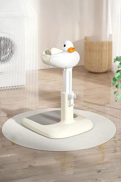 Bebek Yıkama Yardımcısı Ayarlanabilir Yükseklikli Ergonomik Bebek Banyo Ördekli ürün görseli 1