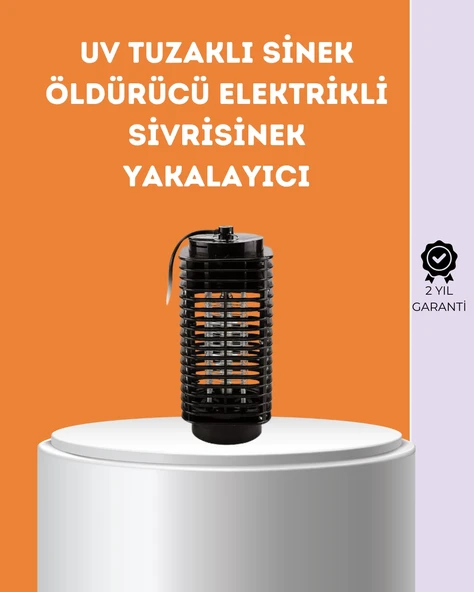 Kimyasal İçermeyen UV Işıklı Böcek ve Sivrisinek Kapanı – Güvenli Kullanım ürün görseli 1