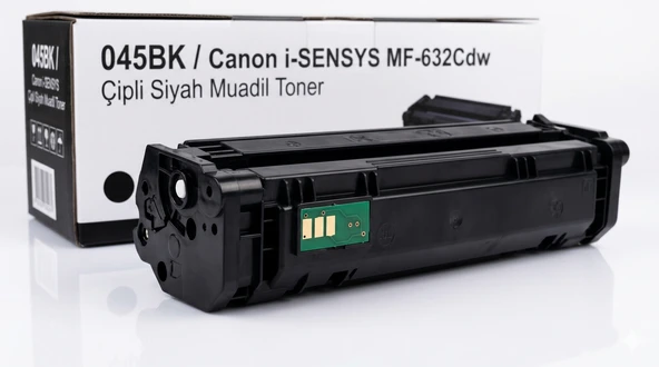 045BK / Canon i-SENSYS MF-632Cdw Çipli Siyah Muadil Toner ürün görseli 1