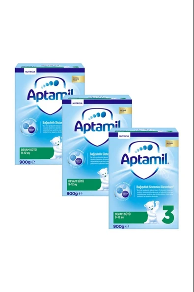 Aptamil Pronutra 3 Devam Sütü 900 gr 9-12 Ay 3 Adet ürün görseli 1