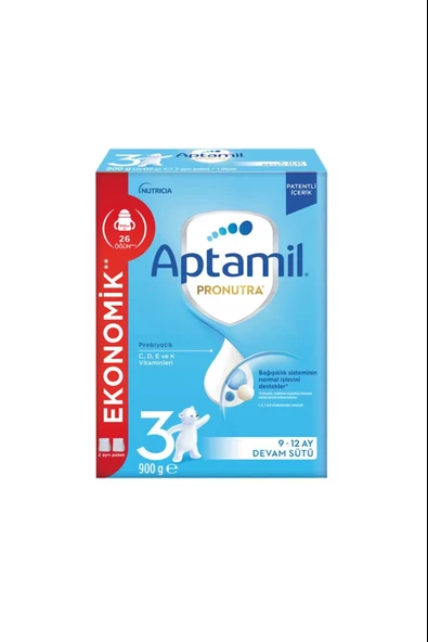 Aptamil Pronutra 3 Devam Sütü 900 gr 9-12 Ay 3 Adet - Resim 2