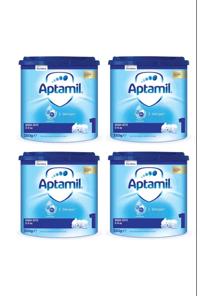 Aptamil Pronutra 1 Devam Sütü 350 gr 4 Adet ürün görseli 1