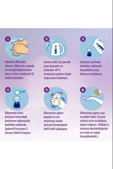 Aptamil Prosyneo 2 Bebek Sütü 400 gr 4 Adet - Resim 3