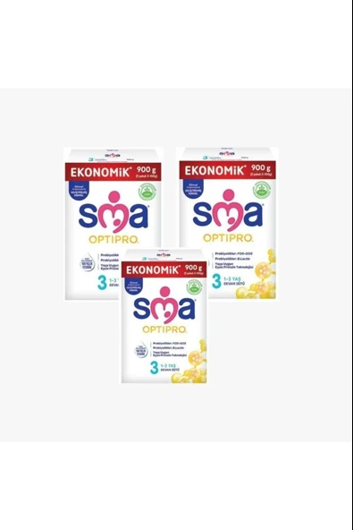 SMA Optipro 3 Devam Sütü 900 gr 3 Adet - Resim 2