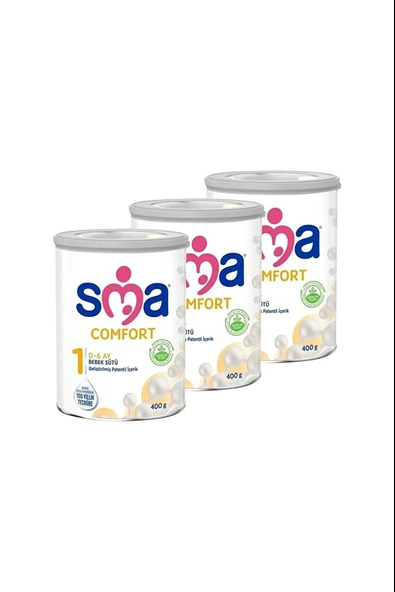 SMA Comfort 1 Bebek Sütü 400 gr 3 Adet ürün görseli 1