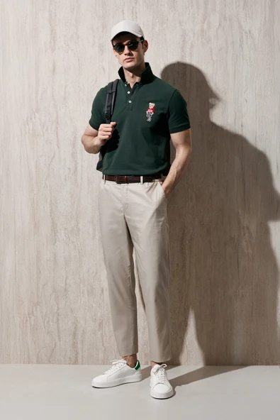 Lufian 111190358 Glen Beach Jogger Pantolon Slim Fit Erkek Pantolon ürün görseli 1