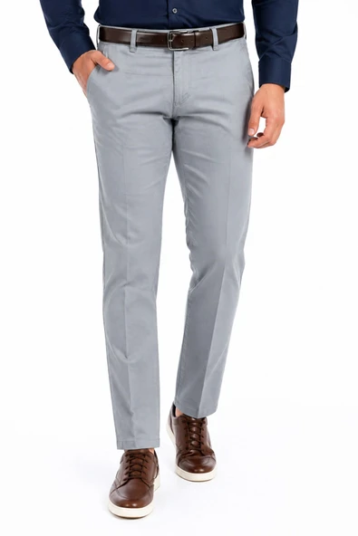 Erkek Kanvas Pantolon Regular Kalıp Yazlık BGL-ST05401 ürün görseli 1
