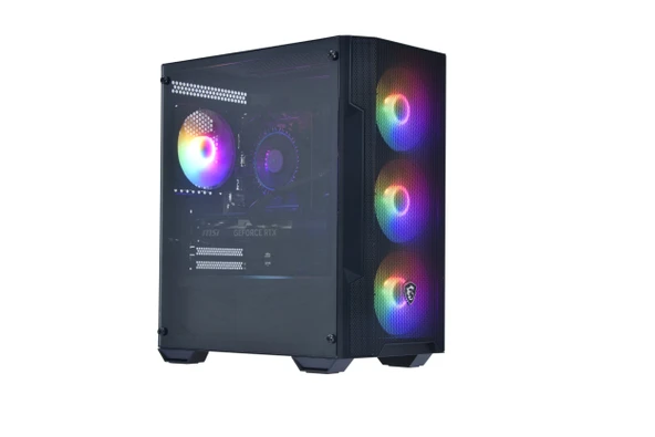 EXPER PC XERA XC134 İ5 14400F H610 16GB 512GB M2 SSD RTX4060 8GB 600W 80+ MSI MAG FORGE M100A  FDOS ürün görseli 1