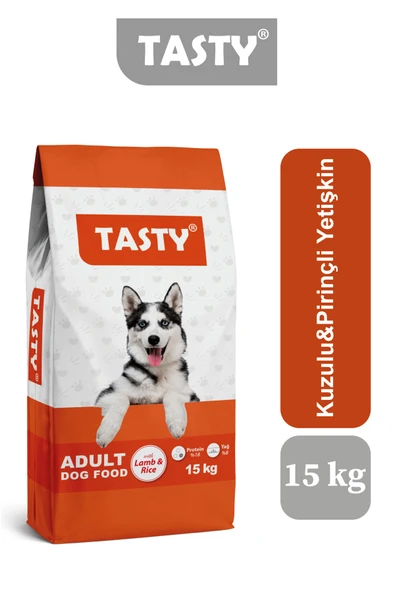 Tasty Kuzulu Yetişkin Köpek Maması 15 Kg ürün görseli 1
