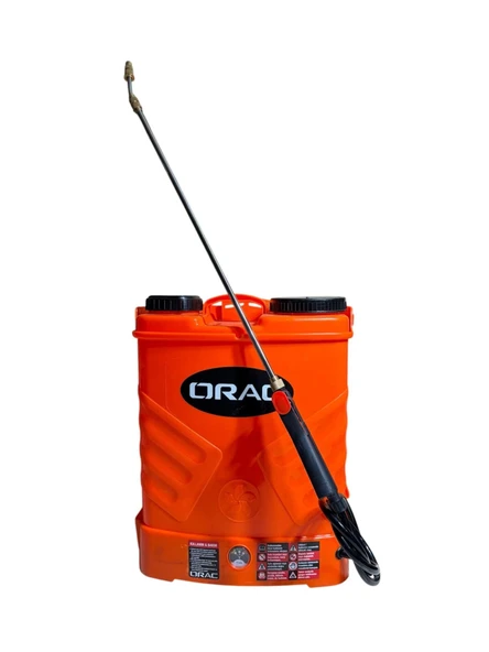 Orac 16 Litre Akülü İlaçlama Makinesi ürün görseli 1