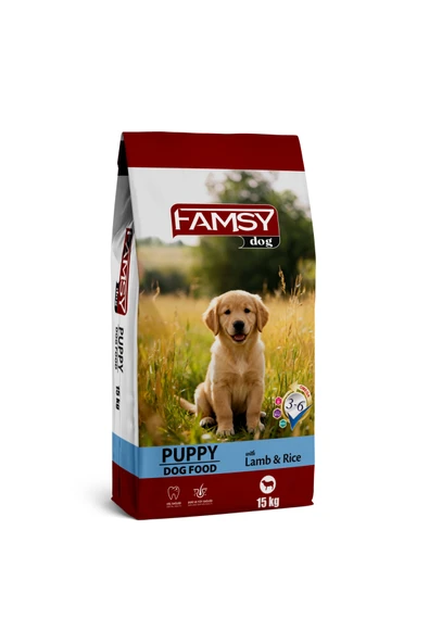 Famsy Kuzulu Yavru Köpek Maması 15 Kg ürün görseli 1