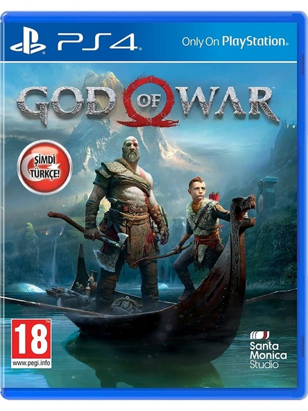 God Of War Ps4 Oyun Türkçe Menü Aksiyon-Macera Tek Oyunculu ürün görseli 1