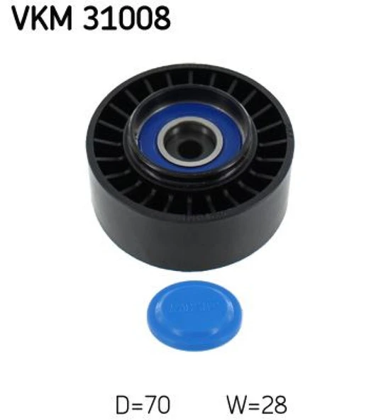 Vw V Kayıs Gergi Rulmanı - T36248 - Skf Vkm 31008 ürün görseli 1