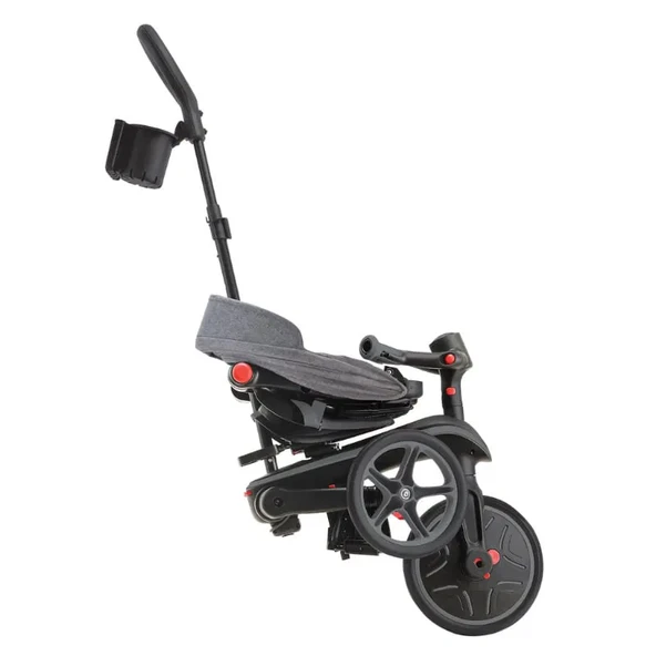 Globber Explorer 4in1 Katlanabilir Bisiklet Siyah Gri - Resim 4
