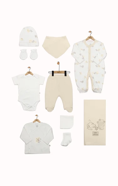Bistyle 10lu Hastane Çıkışı With You Family 11117 Bej ürün görseli 1