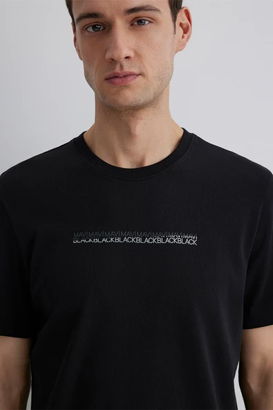 M0612647-900 MAVİ KISA KOL TSHIRT - Resim 7