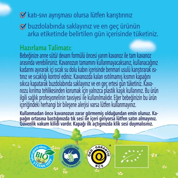 Hipp Organik Sebze Karışımı 125 Gr - Resim 2