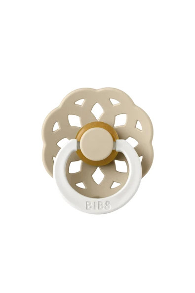 Bibs Boheme Kauçuk Emzik 0-6 Ay Vanilla Glow ürün görseli 1
