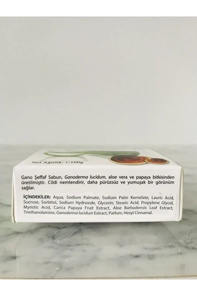 GANOEXCEL Gano Transparent Soap - Resim 4
