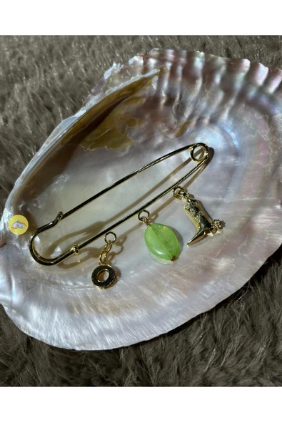 JOYSTER J'oyster Özel Tasarım Churchill Summer Collection Charm/Broş ürün görseli 1