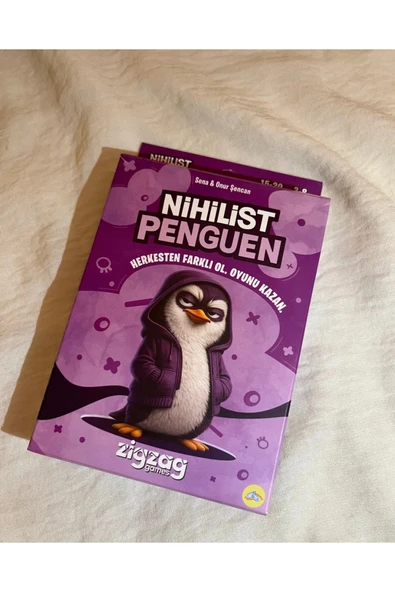 JOYSTER Nihilist Penguen Sosyal Strateji Ve Farklılık Oyunu ürün görseli 1