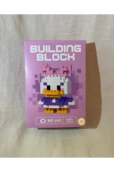 JOYSTER Daisy Duck (Vak Vak Amca'nın Yeğeni) Mikro Bricks Retro Hobi Ve Dekorasyon Seti ürün görseli 1