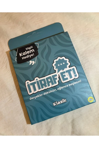JOYSTER İtiraf Et! Klasik Sosyal Etkileşim Ve Eğlence Kart Oyunu ürün görseli 1